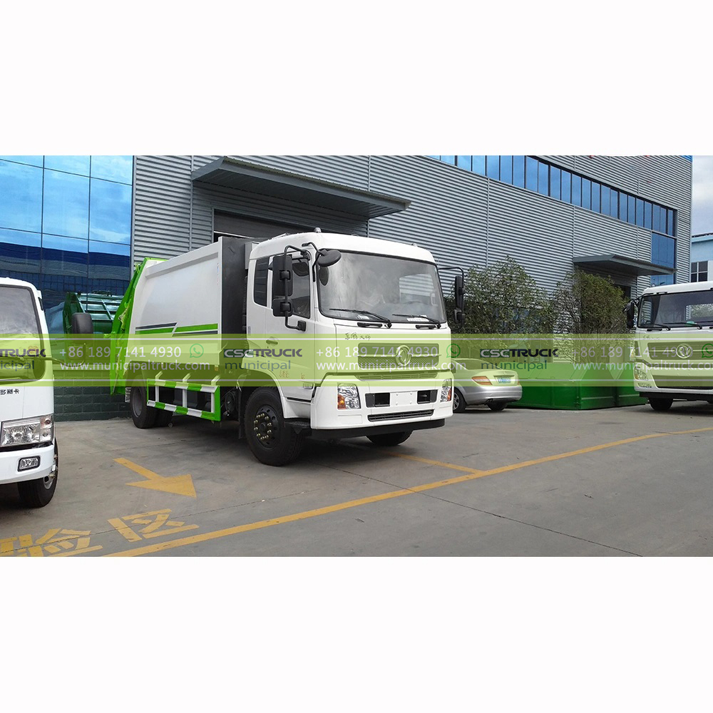 DONGFENG 12CBM Rear Loader Garbage Truck Head DONGFENG 12CBM Rear Loader Garbage Truck Head