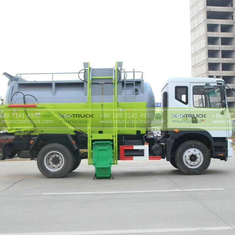 DONGFENG 12CBM Side Loader Garbage Truck Body