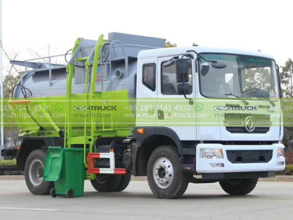 DONGFENG 12CBM Side Loader Garbage Truck Container