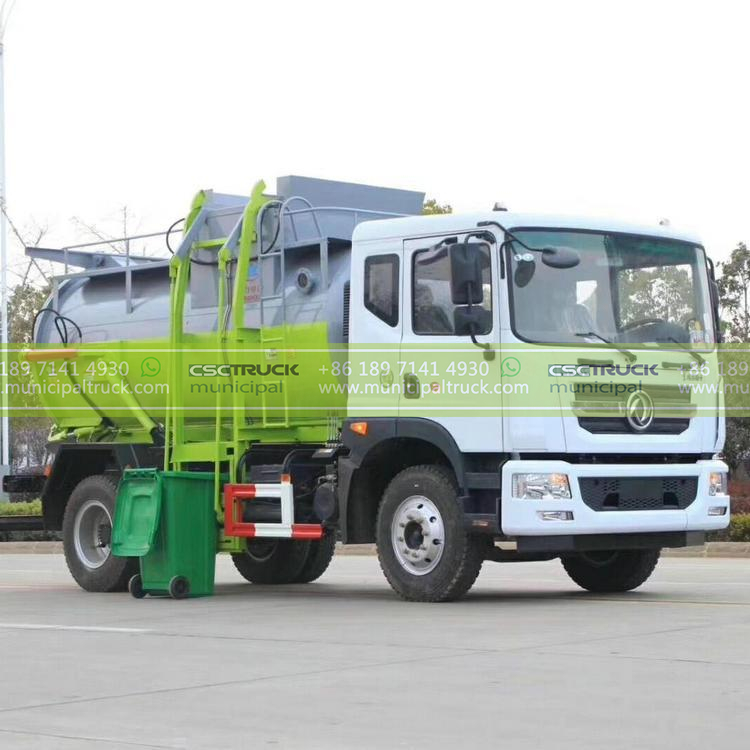 DONGFENG 12CBM Side Loader Garbage Truck Container DONGFENG 12CBM Side Loader Garbage Truck Container