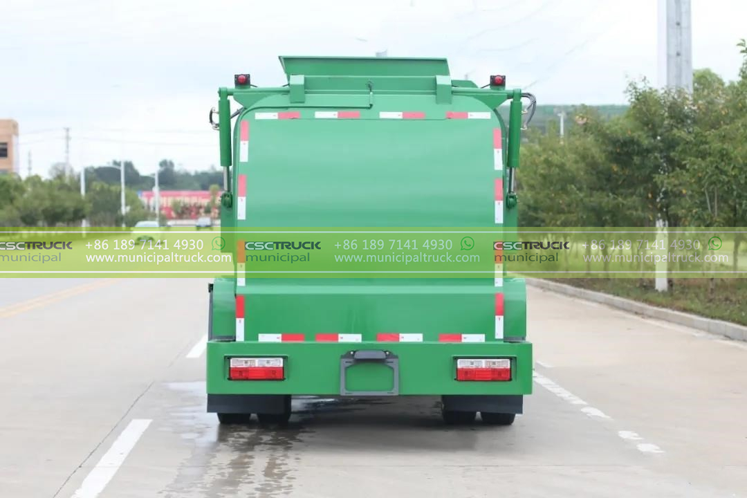 DONGFENG 14CBM Food Waste Collection Truck Back DONGFENG 14CBM Food Waste Collection Truck Back