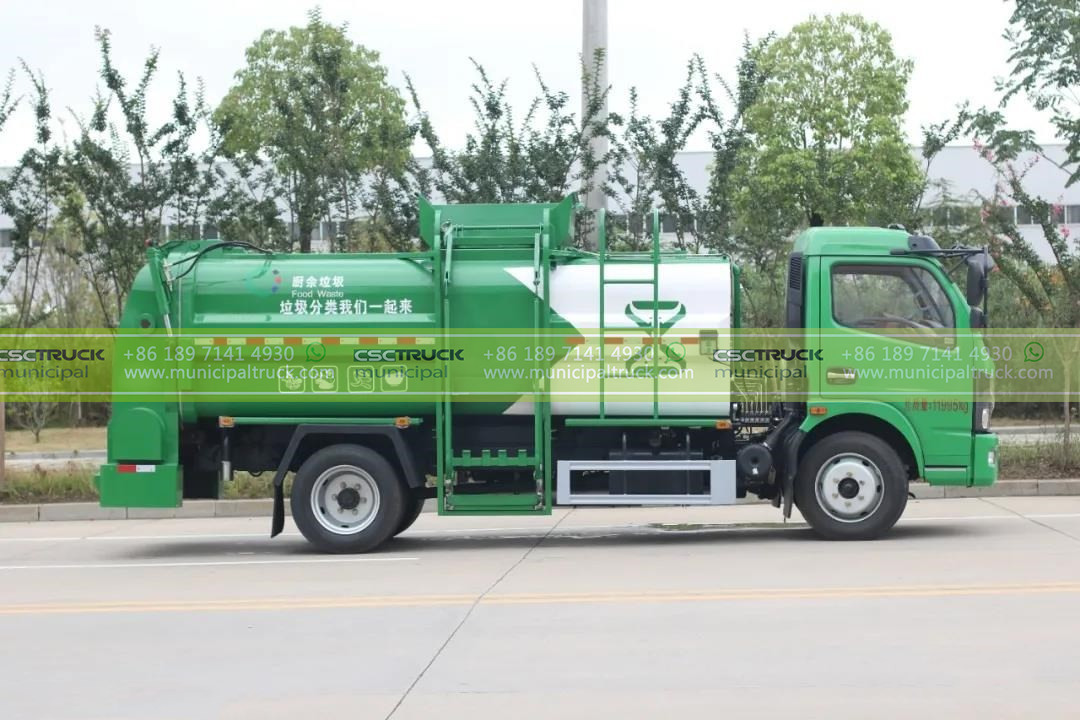 DONGFENG 14CBM Food Waste Collection Truck Body DONGFENG 14CBM Food Waste Collection Truck Body
