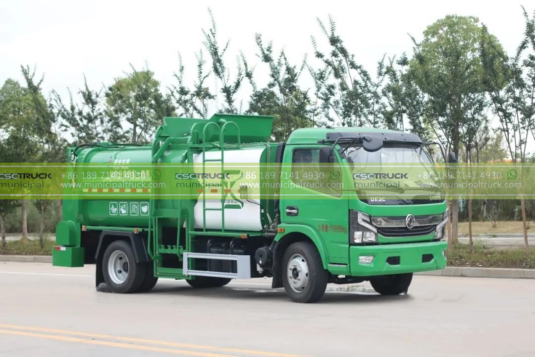 DONGFENG 14CBM Food Waste Collection Truck Right DONGFENG 14CBM Food Waste Collection Truck Right