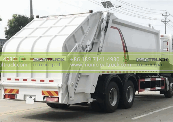 DONGFENG 20CBM Rear Loader Trash Truck Back