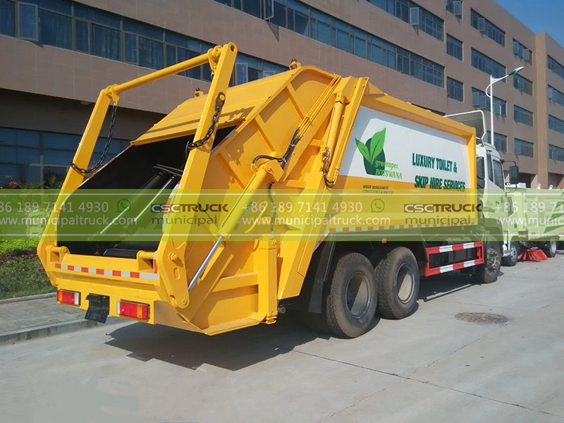DONGFENG 16CBM Garbage Compressor Vehicle Back DONGFENG 16CBM Garbage Compressor Vehicle Back