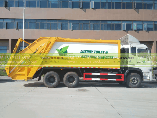 DONGFENG 16CBM Garbage Compressor Vehicle Body