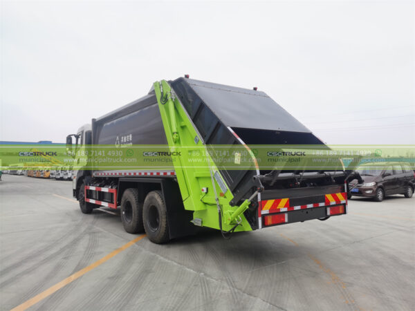 DONGFENG 20CBM Garbage Compactor Truck Back