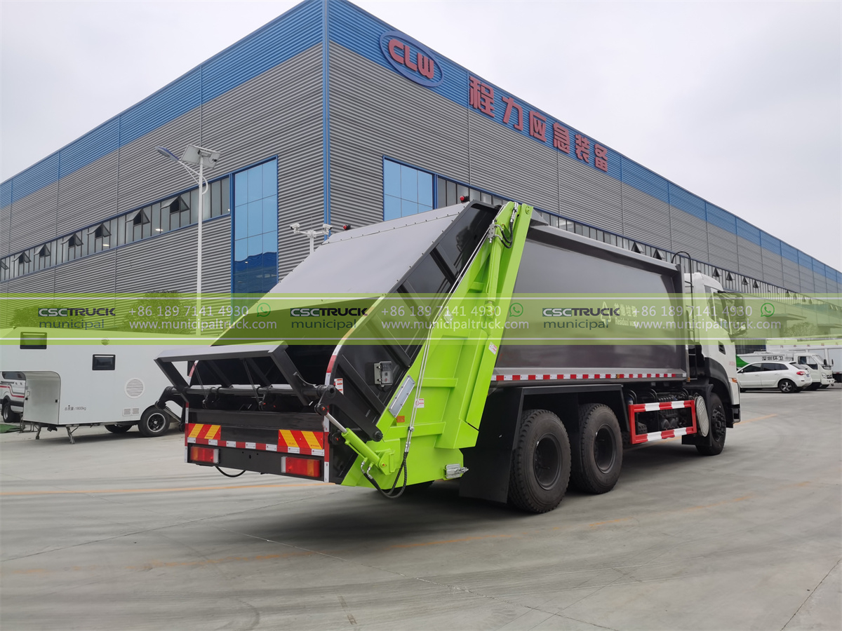 DONGFENG 20CBM Garbage Compactor Truck Loader DONGFENG 20CBM Garbage Compactor Truck Loader