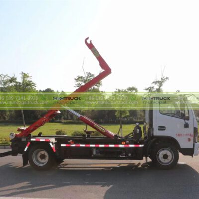 Dongfeng 10T Hook Loader Garbage Truck