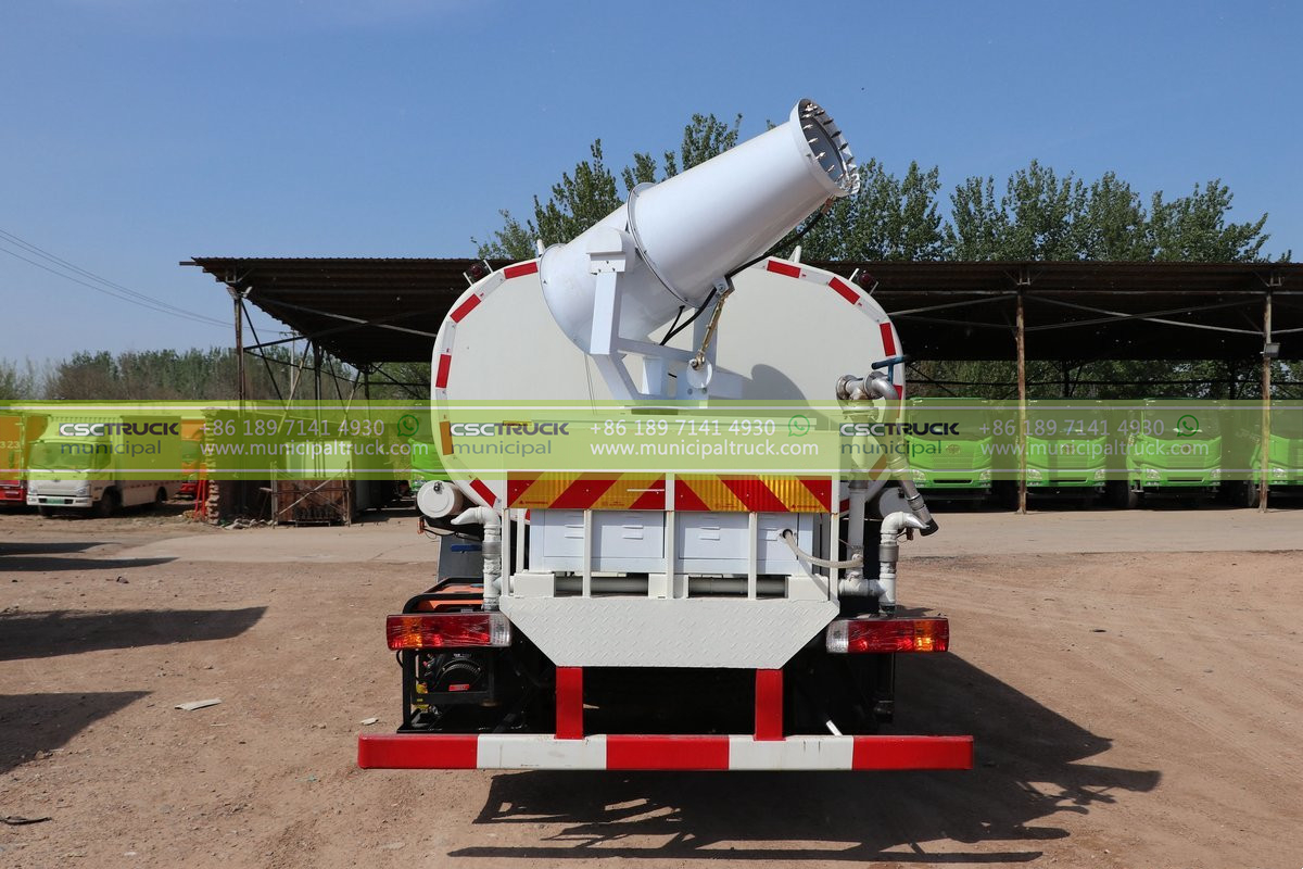 FAW 10 Ton Road Sprinkler Truck Back Details FAW 10 Ton Road Sprinkler Truck Back Details