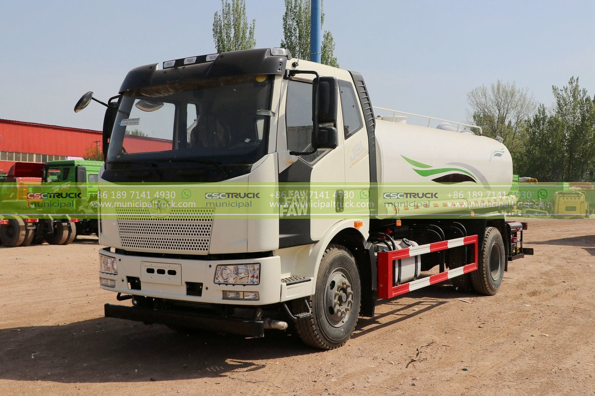 FAW 10 Ton Road Sprinkler Truck Side 2 FAW 10 Ton Road Sprinkler Truck Side 2