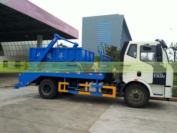 FAW 12CBM Skip Loader Garbage Truck Body
