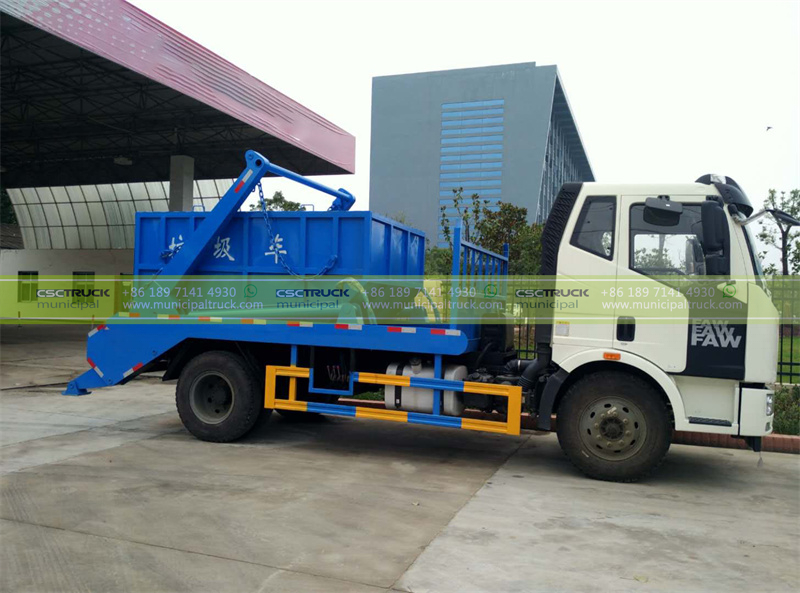 FAW 12CBM Skip Loader Garbage Truck Body FAW 12CBM Skip Loader Garbage Truck Body