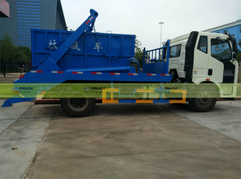 FAW 12CBM Skip Loader Garbage Truck Container FAW 12CBM Skip Loader Garbage Truck Container