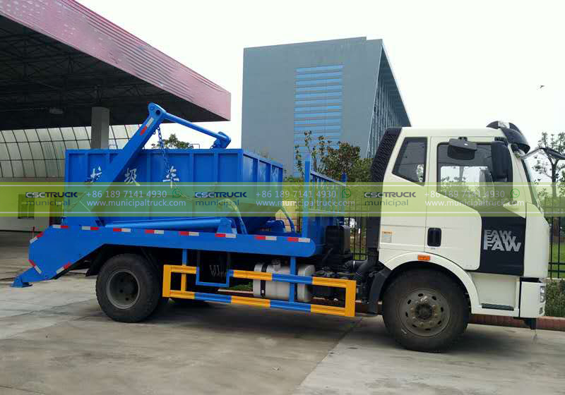 FAW 12CBM Skip Loader Garbage Truck FAW 12CBM Skip Loader Garbage Truck