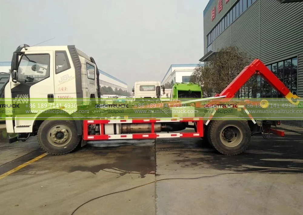 FAW 14T Hook Lifter Garbage Truck Body FAW 14T Hook Lifter Garbage Truck Body