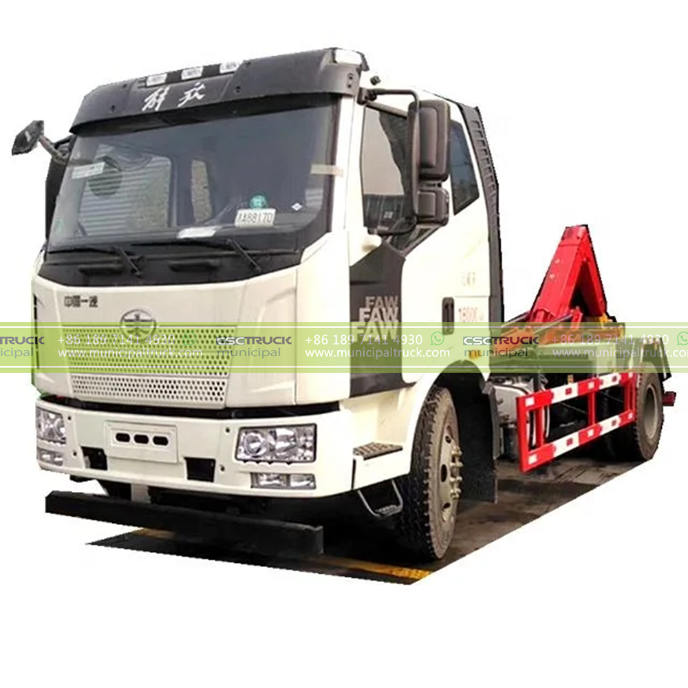 FAW 14T Hook Lifter Garbage Truck FAW 14T Hook Lifter Garbage Truck
