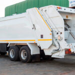 FAW 20CBM Rear Loader Refuse Truck Back