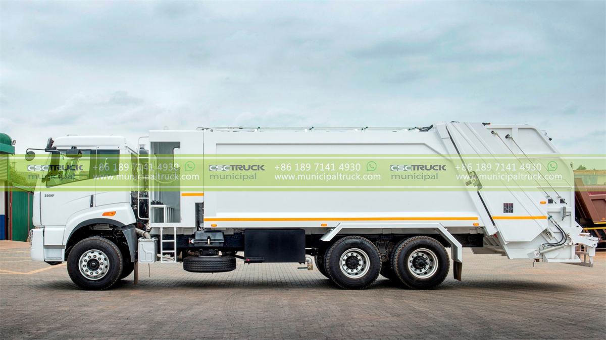 FAW 20CBM Rear Loader Refuse Truck Body FAW 20CBM Rear Loader Refuse Truck Body