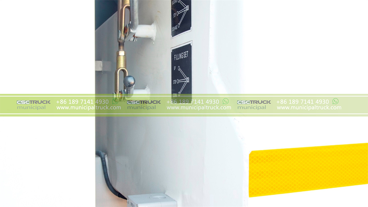 FAW 20CBM Rear Loader Refuse Truck Filling Set FAW 20CBM Rear Loader Refuse Truck Filling Set