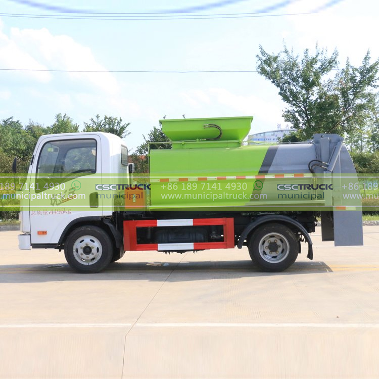 FAW 4CBM Kitchen Waste Garbage Truck Body FAW 4CBM Kitchen Waste Garbage Truck Body