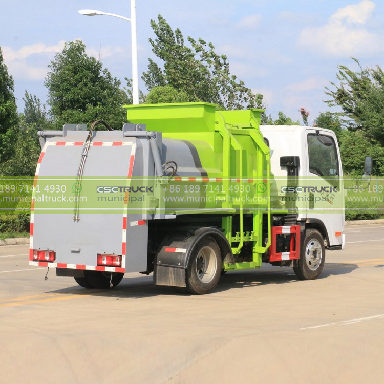FAW 4CBM Kitchen Waste Garbage Truck Loader FAW 4CBM Kitchen Waste Garbage Truck Loader