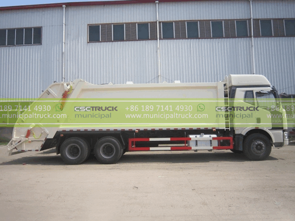 FAW 20CBM Waste Compactor Truck Container