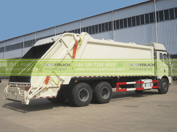 FAW 20CBM Waste Compactor Truck Loader