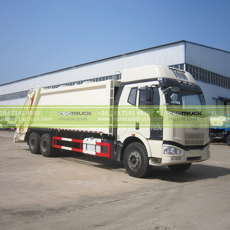 FAW 20CBM Waste Compactor Truck Right Head FAW 20CBM Waste Compactor Truck Right Head