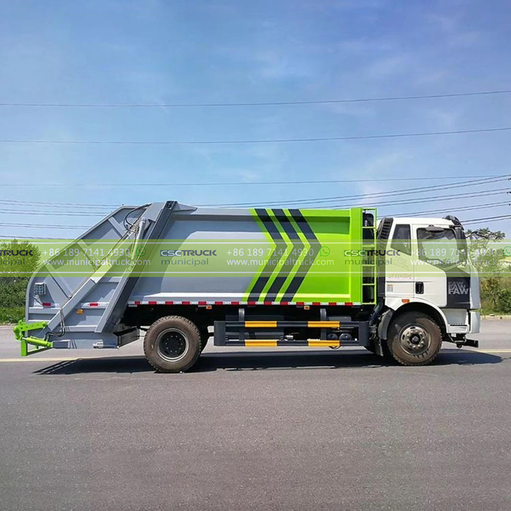 FAW 14CBM Garbage Compactor Vehicle Body FAW 14CBM Garbage Compactor Vehicle Body