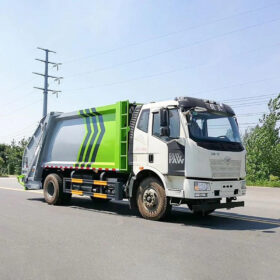 FAW 14CBM Garbage Compactor Vehicle Head