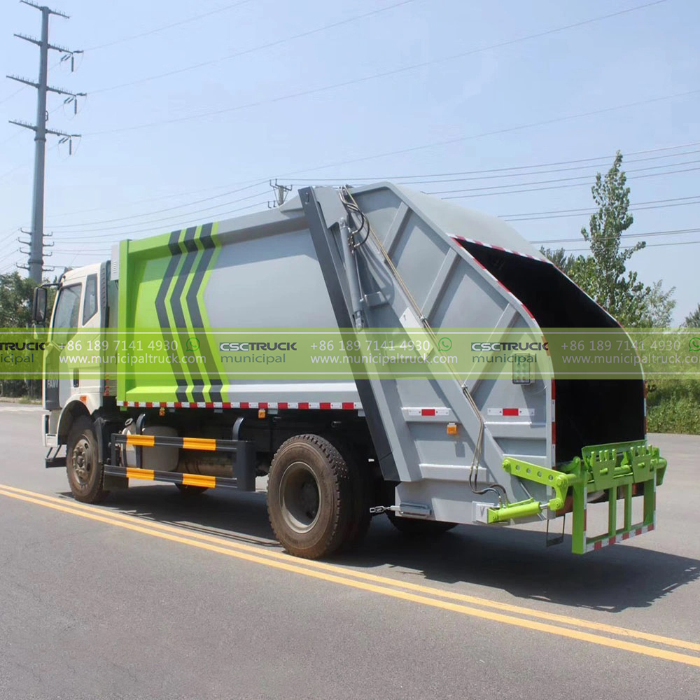 FAW 14CBM Garbage Compactor Vehicle Loader FAW 14CBM Garbage Compactor Vehicle Loader