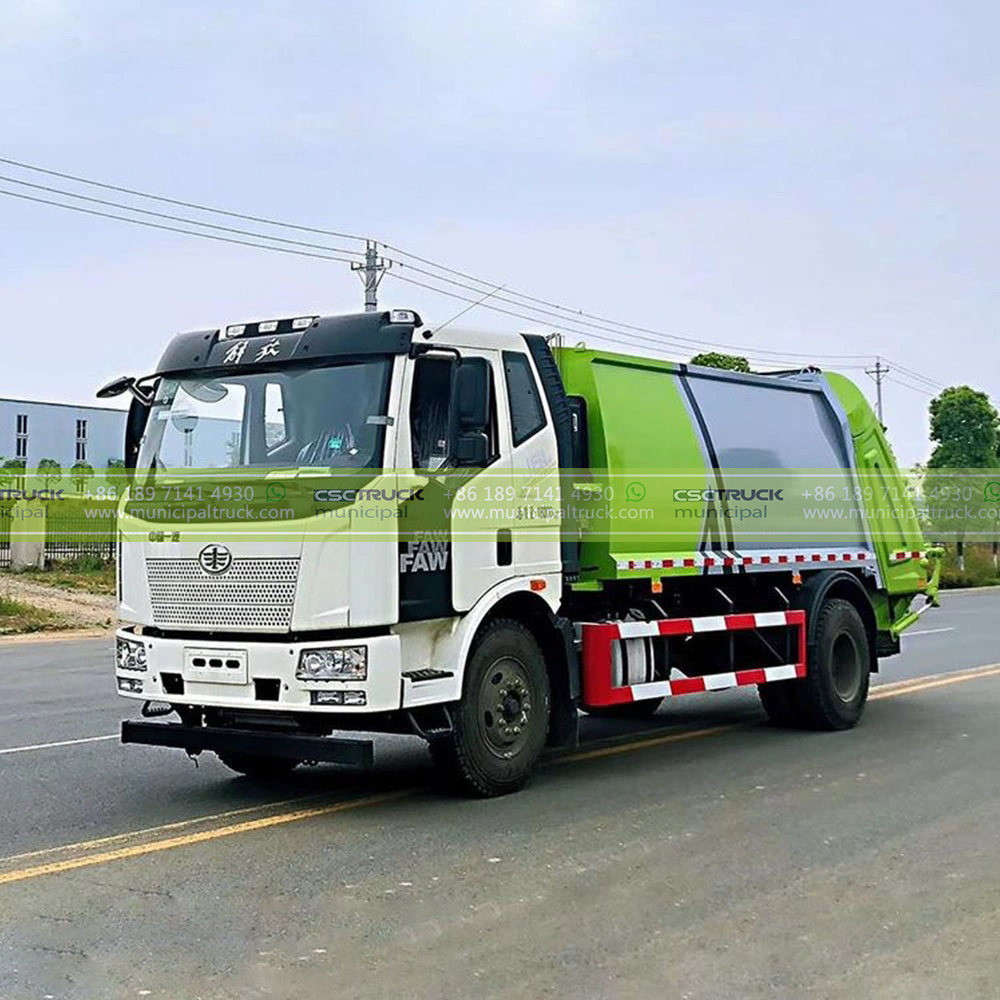 FAW 14CBM Garbage Compactor Vehicle FAW 14CBM Garbage Compactor Vehicle