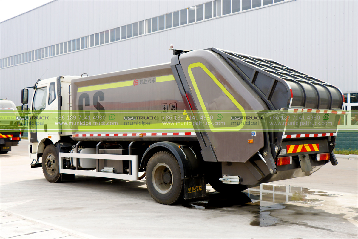 FAW Garbage Removal Compactor Truck Back Loader FAW Garbage Removal Compactor Truck Back Loader