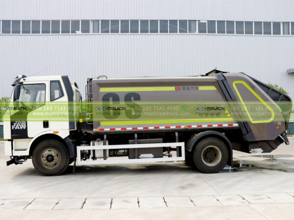 FAW Garbage Removal Compactor Truck Body