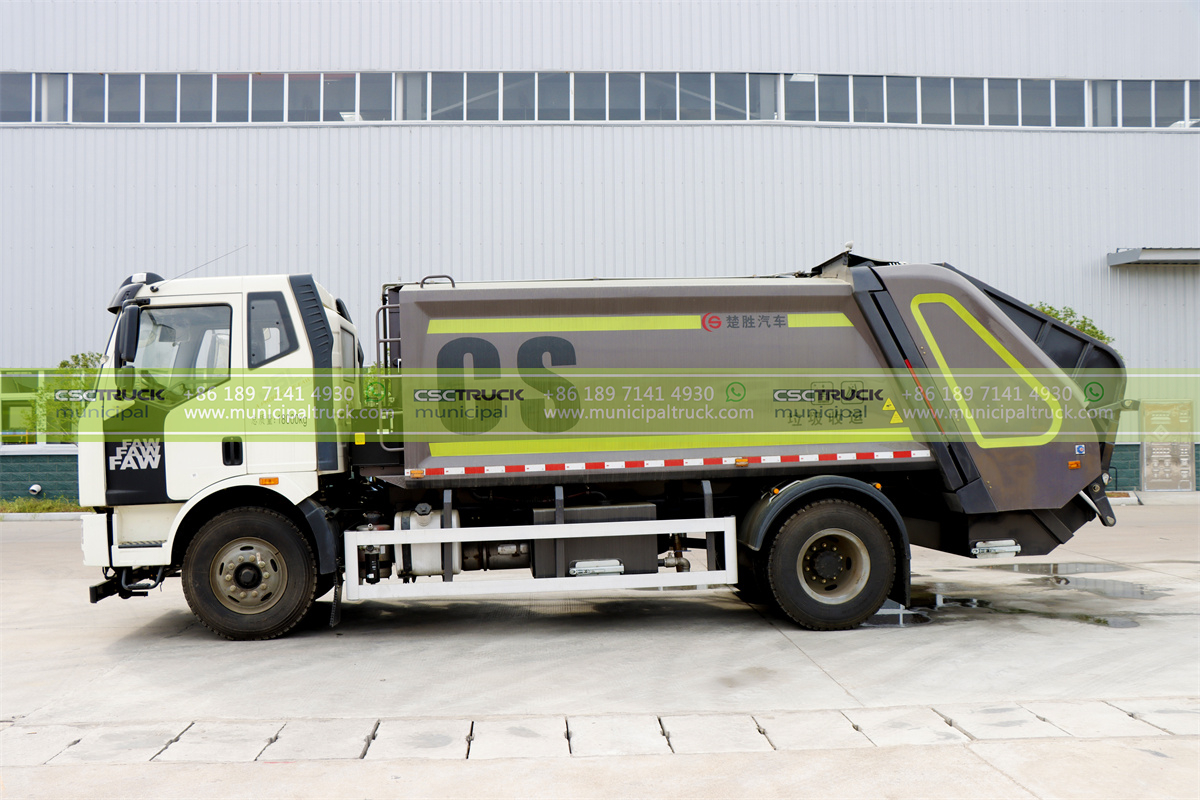 FAW Garbage Removal Compactor Truck Body FAW Garbage Removal Compactor Truck Body