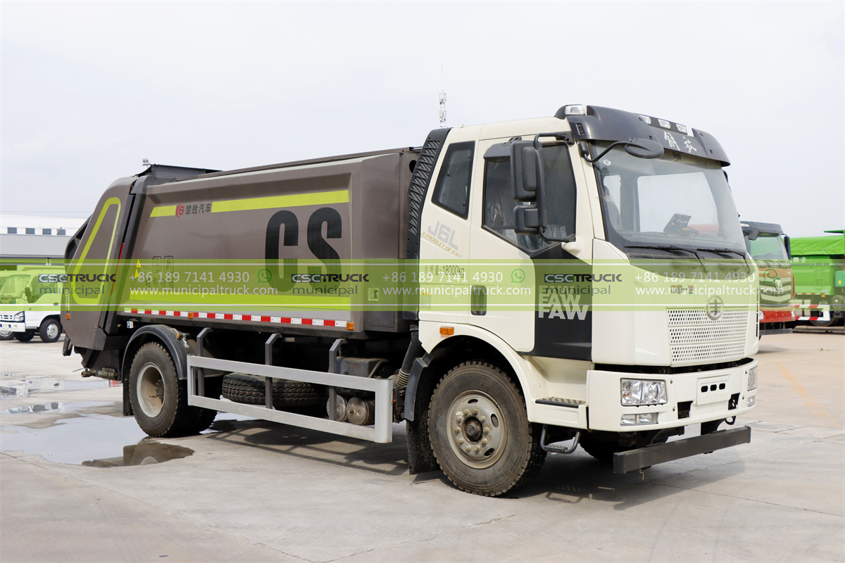 FAW Garbage Removal Compactor Truck FAW Garbage Removal Compactor Truck
