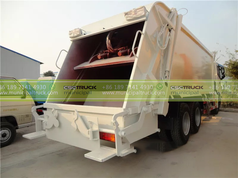 FOTON 18CBM Trash Compactor Truck Back FOTON 18CBM Trash Compactor Truck Back