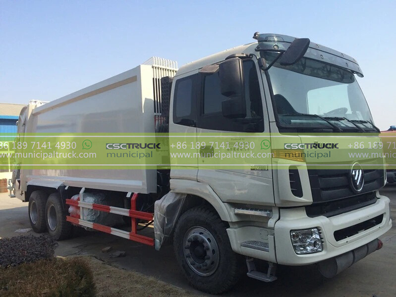 FOTON 18CBM Trash Compactor Truck Head and Body FOTON 18CBM Trash Compactor Truck Head and Body