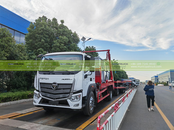 FOTON 12CBM Skip Loader Garbage Truck Head FOTON 12CBM Skip Loader Garbage Truck Head