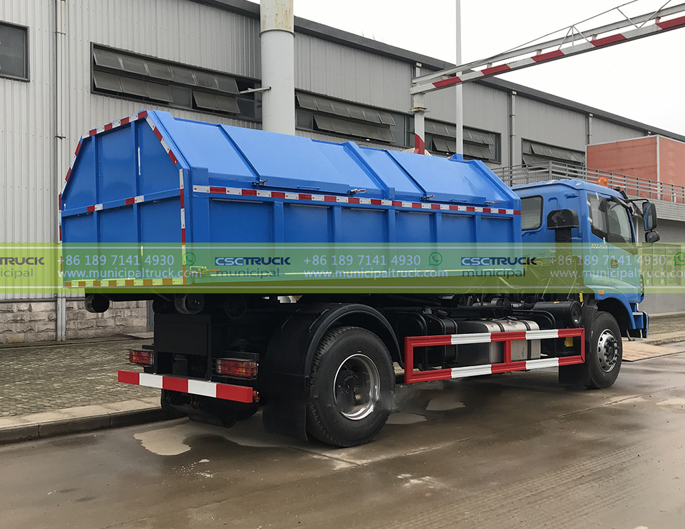 FOTON 12T Hook Lift Garbage Truck Body