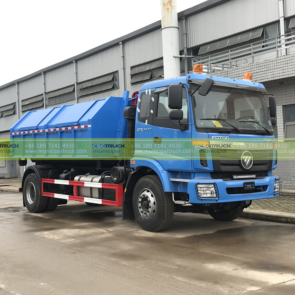 FOTON 12T Hook Lift Garbage Truck FOTON 12T Hook Lift Garbage Truck