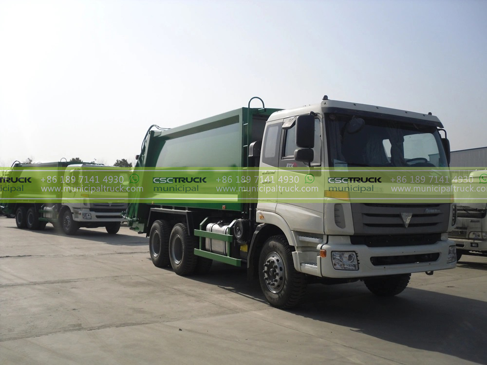 FOTON 18CBM Rear Loader Trash Truck) FOTON 18CBM Rear Loader Trash Truck)