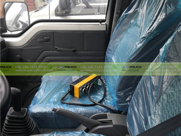 FOTON 3CBM Hook Loader Garbage Truck Cab