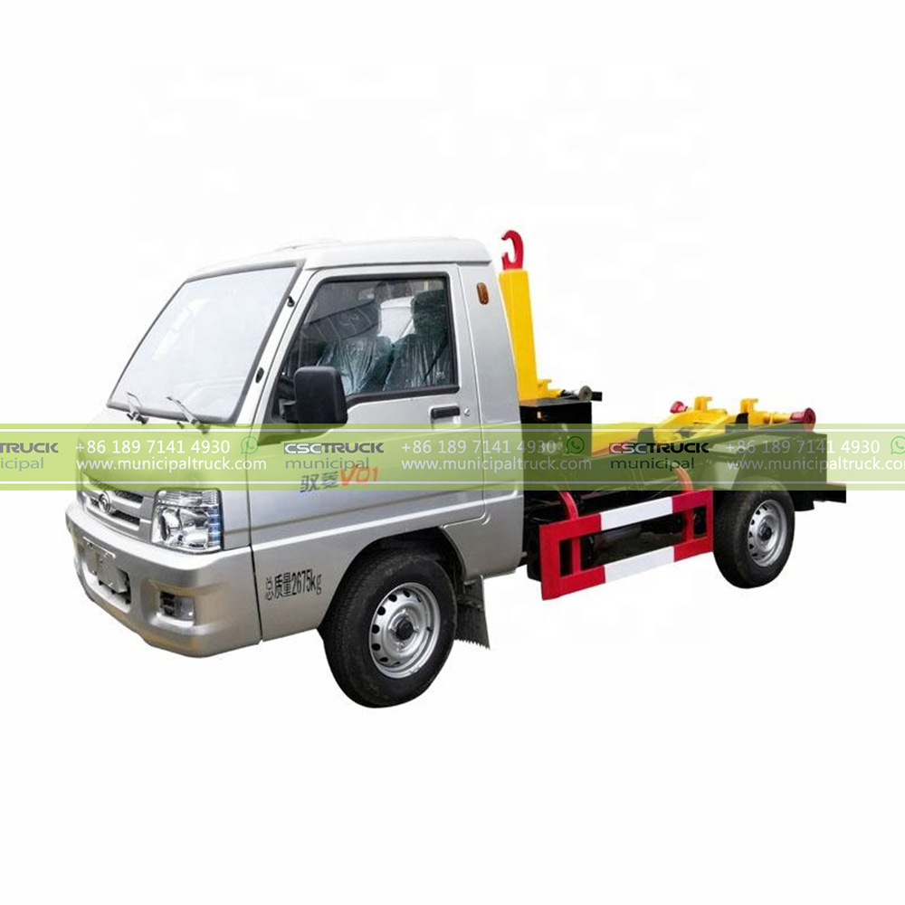 FOTON 3CBM Hook Loader Garbage Truck FOTON 3CBM Hook Loader Garbage Truck