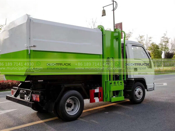 FOTON 4CBM Side Loader Garbage Truck Body
