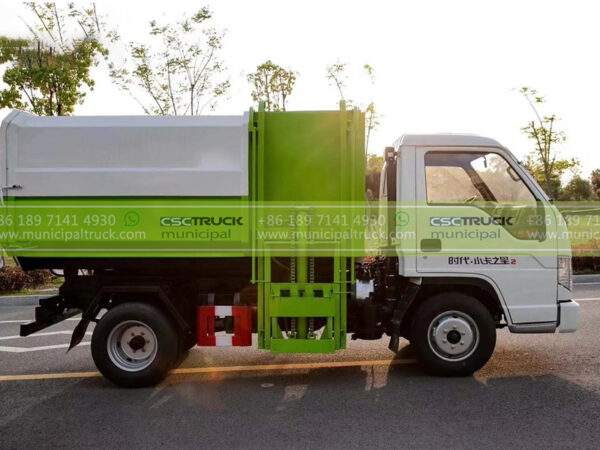 FOTON 4CBM Side Loader Garbage Truck Loader