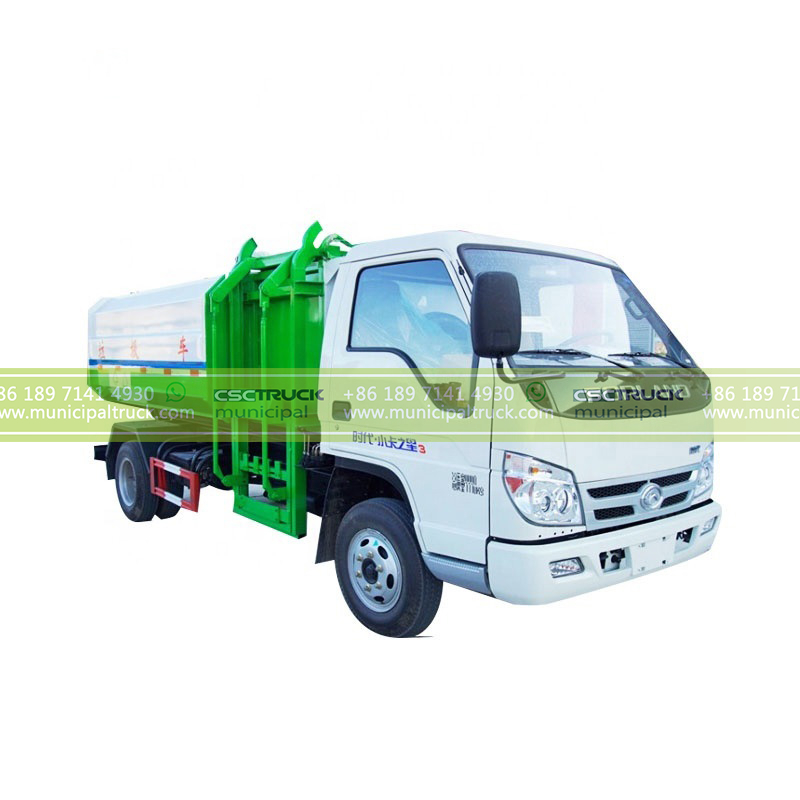 FOTON 4CBM Side Loader Garbage Truck FOTON 4CBM Side Loader Garbage Truck