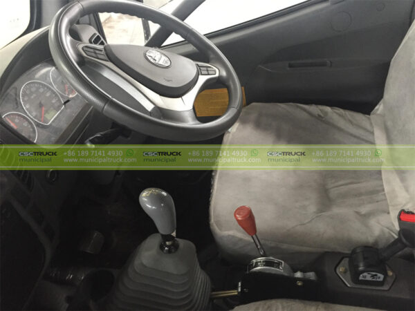 FOTON 5CBM Garbage Tipper Truck Cab