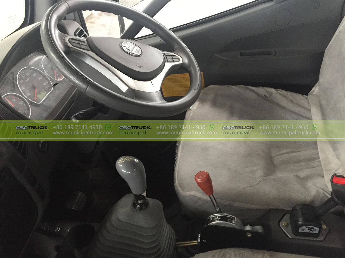 FOTON 5CBM Garbage Tipper Truck Cab FOTON 5CBM Garbage Tipper Truck Cab